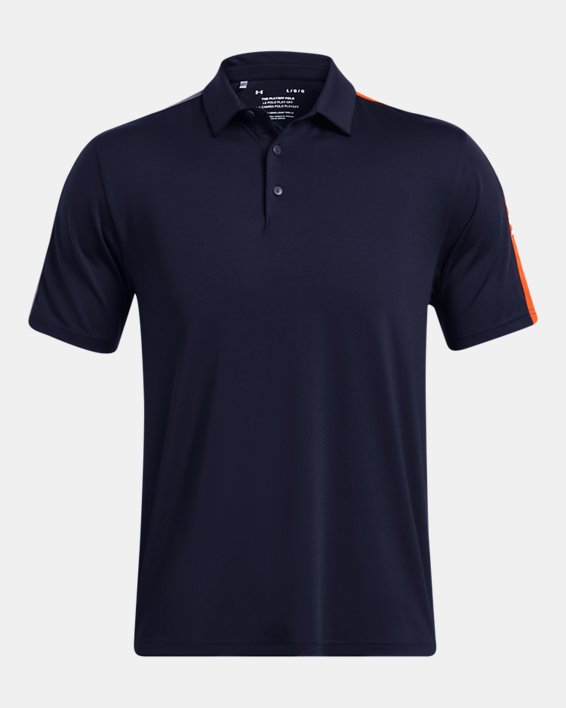 Men's UA Playoff 3.0 Striker Polo in Blue image number 2